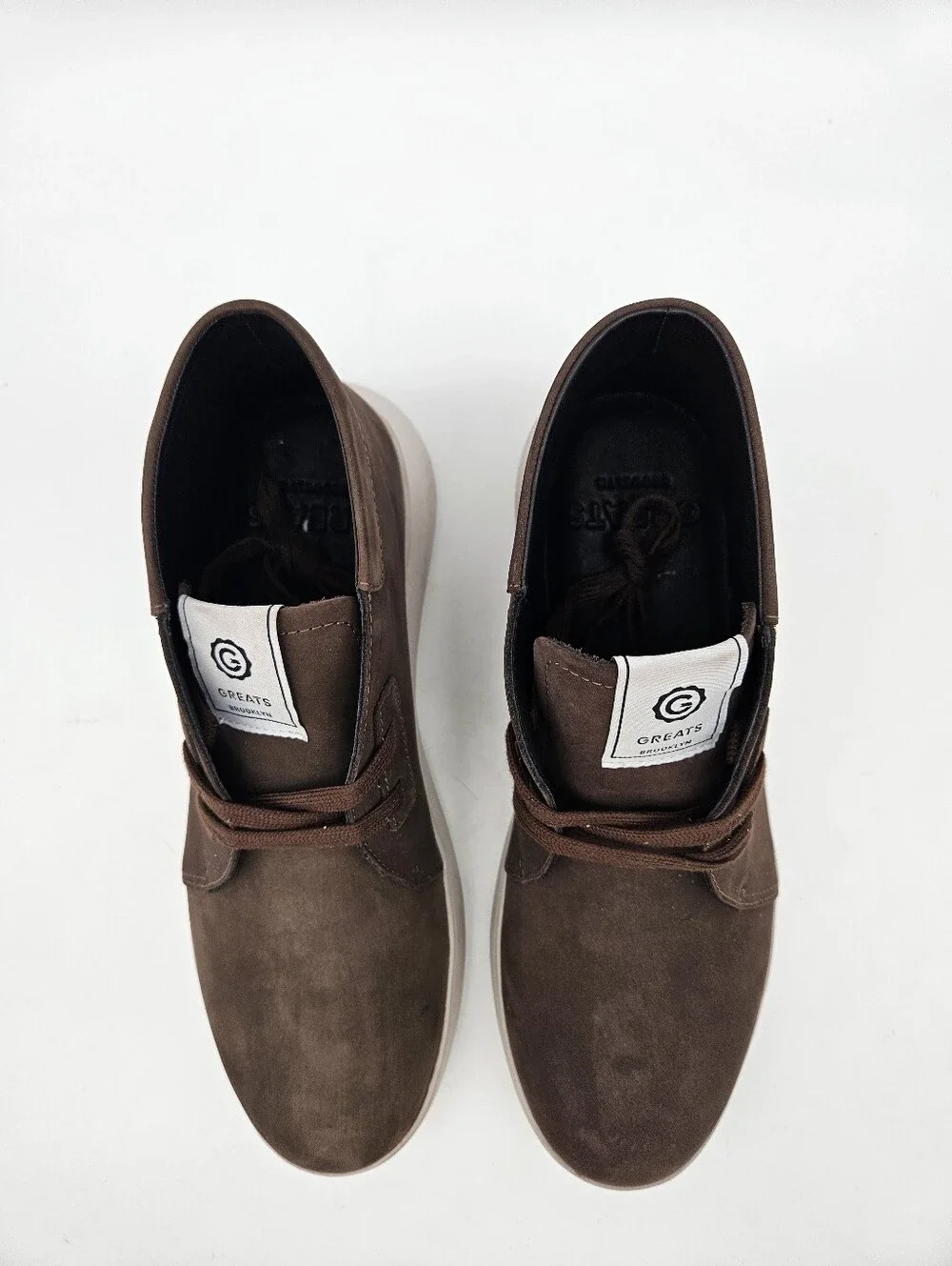 GREATS Brooklyn Chukka Boots Mens Brown Sz 10.5